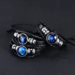 Zodiac Constellation Bracelet Braided Design Bracelet For Men Women Kids - Image 4